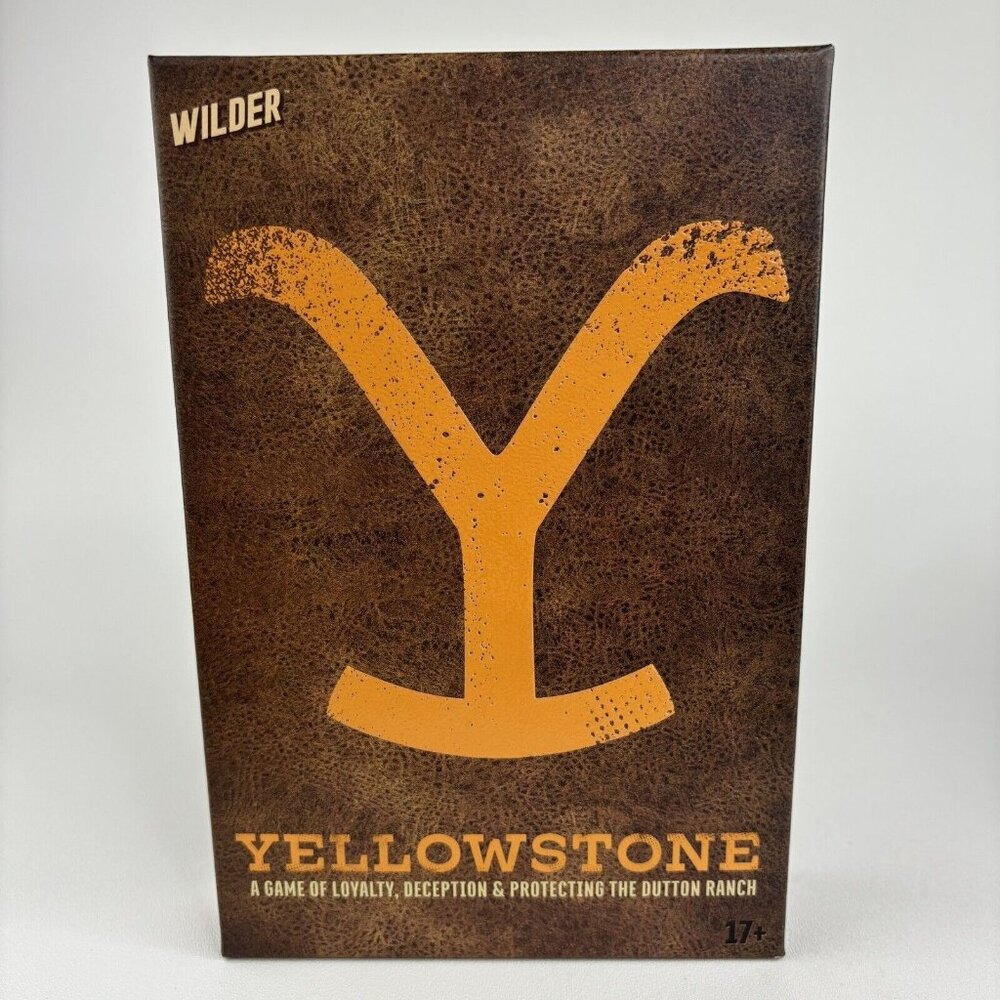 Wilder Yellowstone The Card Game Based On Hit Show Yellowstone/Dutton Ranch New